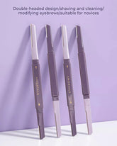AMORTALS Double-Head Eyebrow Razor - Unique Bunny